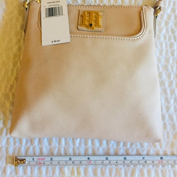 Tommy Hilfiger Women Cream Crossbody Bag - Picture 5 of 16